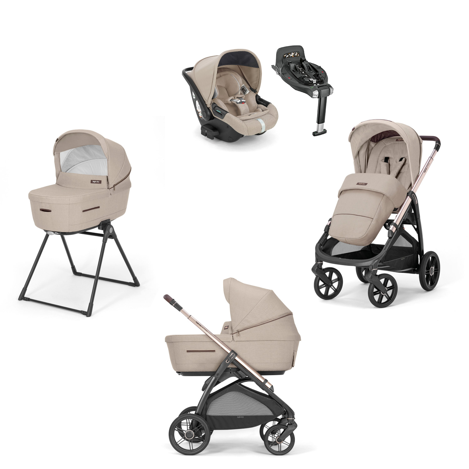 .com: Inglesina Aptica Stroller, Indigo Denim : Everything Else