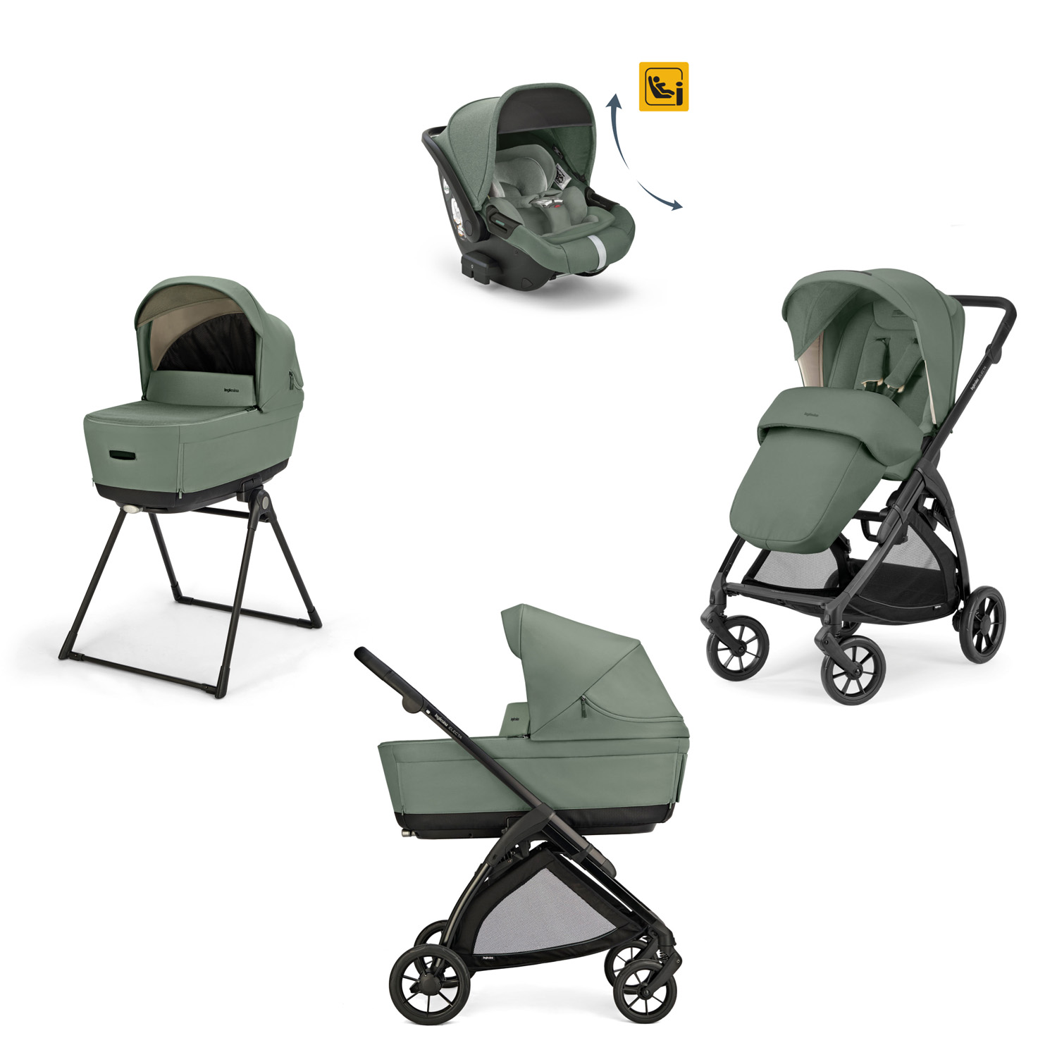 【HMAY】イングリッシーナ　エレクタ／Inglesina Electa Electa | Best 2025 full-size stroller, car seat & bassinet